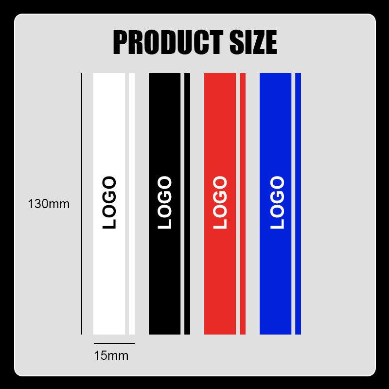 Naklejki samochodowe do dekoracji maski (2 arkusze)