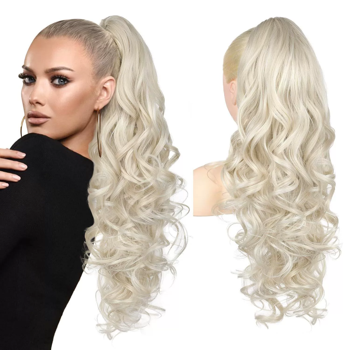 🔥 Promocja ograniczona czasowo – 50% zniżki 👩💕 Przedłużanie włosów w kucyk metodą clip-in 🙋♀️