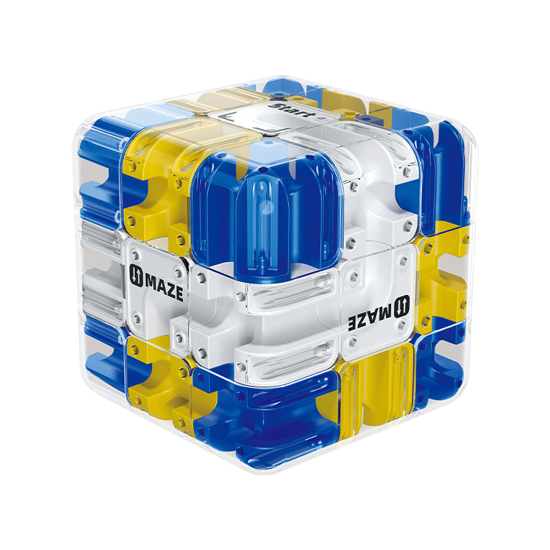 Duży labirynt 3D Puzzle Maze Cube 🧩✨ – Fascynująca gra rozwijająca mózg dla dzieci i dorosłych 🧠