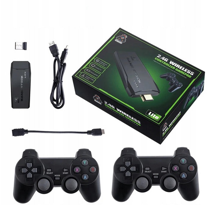 Game Stick - Konsola do gry + 2 kontrolery do gier