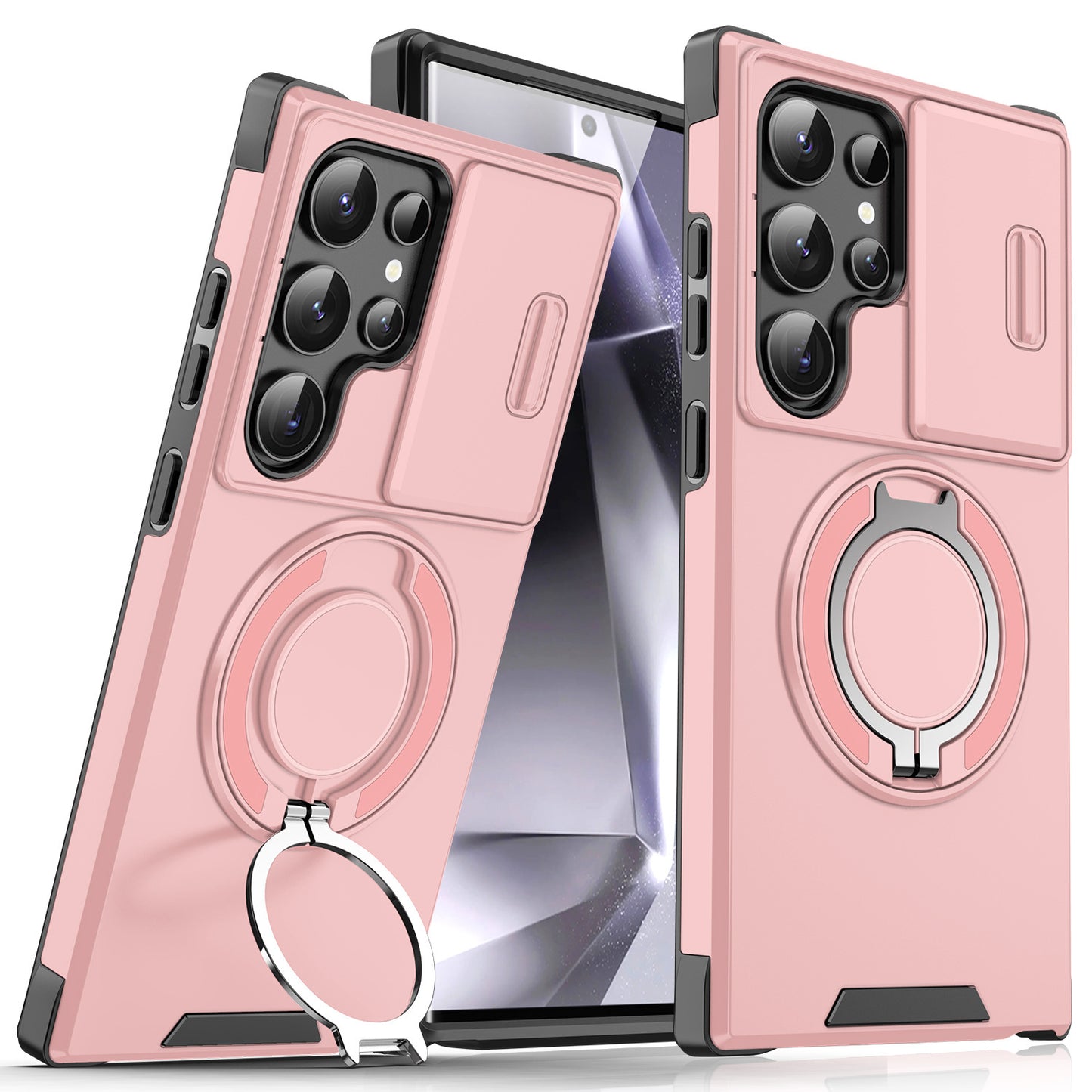 📱Etui z mierzalną, wysokiej jakości podpórką do Samsunga Galaxy S Series