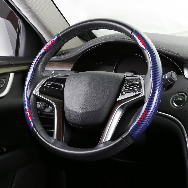 🔥Nowy uniwersalny pokrowiec na kierownicę z włókna węglowego (2 szt.)❗Pasuje do wszystkich modeli