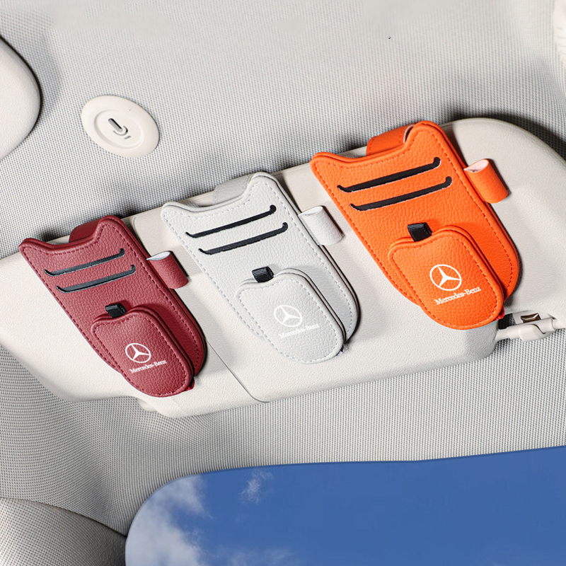 Uchwyt na okulary przeciwsłoneczne do samochodu – łatwy dostęp, oszczędność miejsca, wielofunkcyjny klips