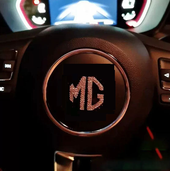 Naklejka kryształowa na kierownicę