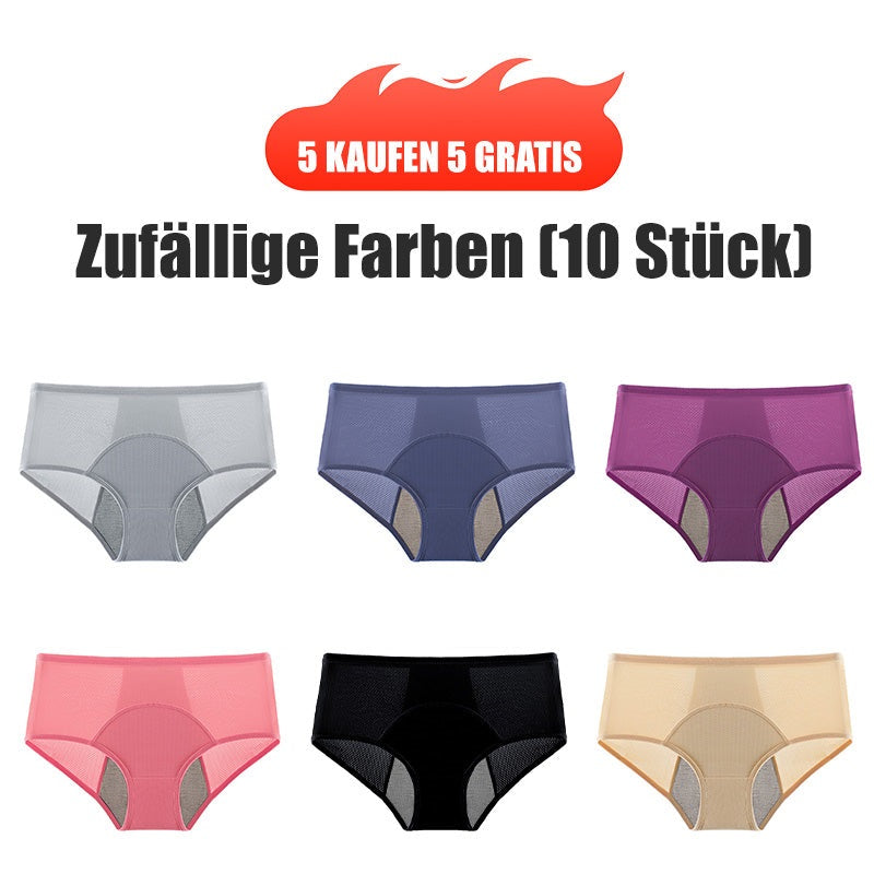 (L-8XL)🌸Kup 2, a 1 dostaniesz gratis🔥Damska bielizna z wysokim stanem i zabezpieczeniem przed przeciekaniem👙