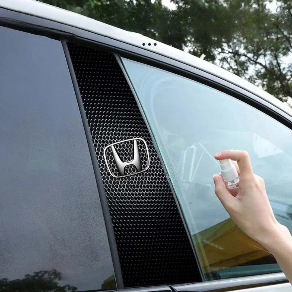 2x Naklejki na szybę samochodową z logo