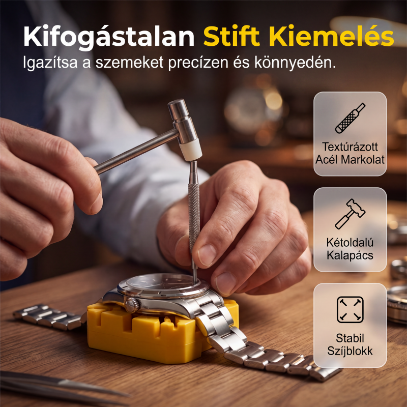 🛠️ Kompletny 72-elementowy zestaw do naprawy zegarków – 🕰️ Profesjonalna, precyzyjna konserwacja i bezproblemowe majsterkowanie w domu ✨🔧