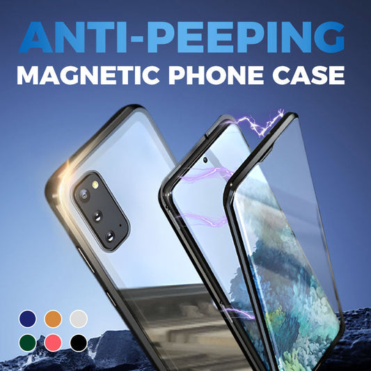 💥Etui magnetyczne z hartowanego szkła, dwustronne, do telefonów Samsung serii S23-S25