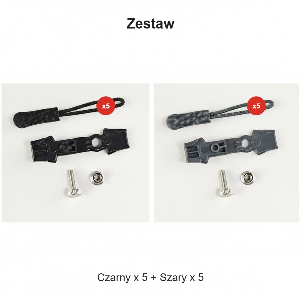 💥 Kup więcej, otrzymaj więcej gratis! 🔧 Uniwersalny zestaw do naprawy zamków błyskawicznych