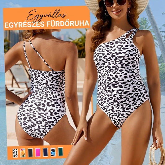 🔥 S-2XL 🍀 Jednoczęściowy kostium kąpielowy dla kobiet z odkrytymi ramionami 🏖️👙