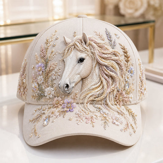 🔥 Ostatni dzień 49% zniżki – ✨ Czapka z haftem 3D Highland Cow