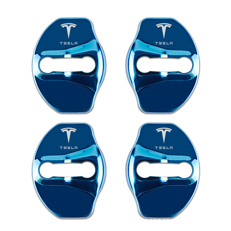 Gorąca wyprzedaż ✨50% zniżki ✨Osłona ochronna zamka drzwi samochodowych ze stali nierdzewnej, antykorozyjna🔥4 szt.🔥