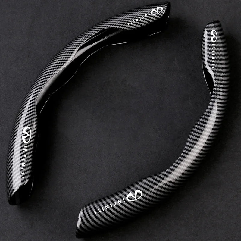 🔥Nowy uniwersalny pokrowiec na kierownicę z włókna węglowego (2 szt.)❗Pasuje do wszystkich modeli