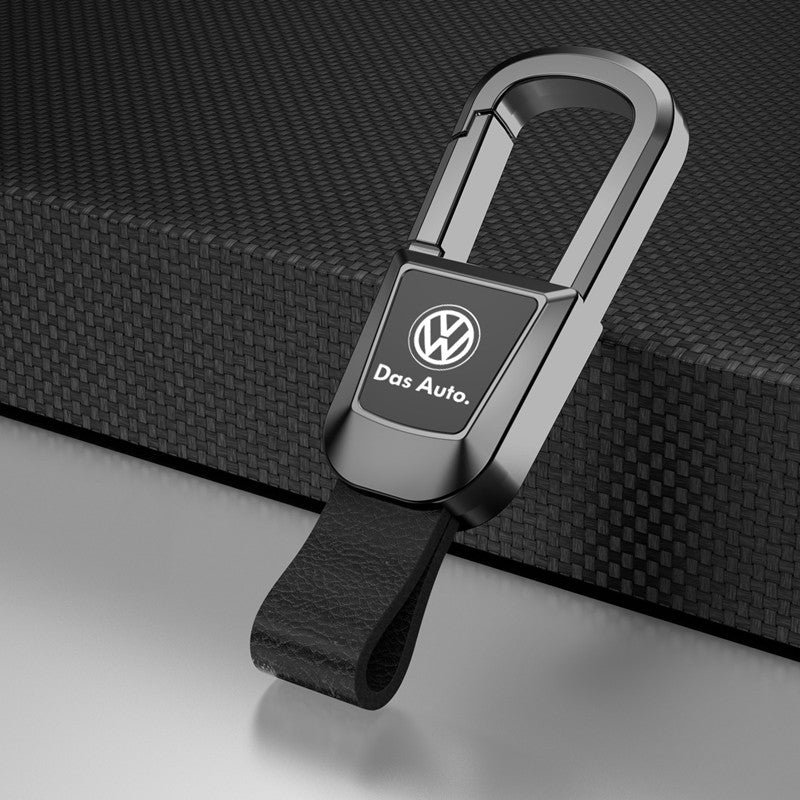 🎉High-end Genuine Leather Car Keychain