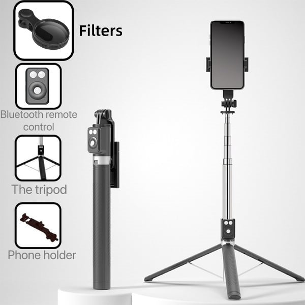📢📢 50 % ZNIŻKI!! ⏰ 🔥 Nowy 6-w-1 Bluetooth Selfie Stick