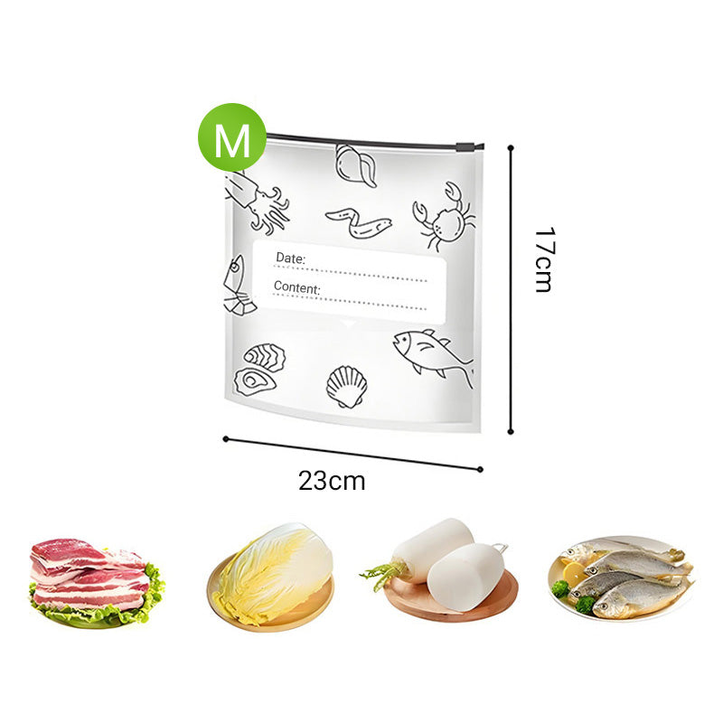 🔥Kup 10, a 20 dostaniesz gratis🔥✨Wielokrotnego użytku woreczki do przechowywania z aluminiową folią