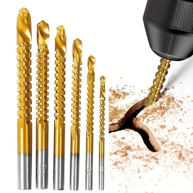 🔥Ograniczony czas✨6 sztuk w ofercie do obróbki metali do wiercenia