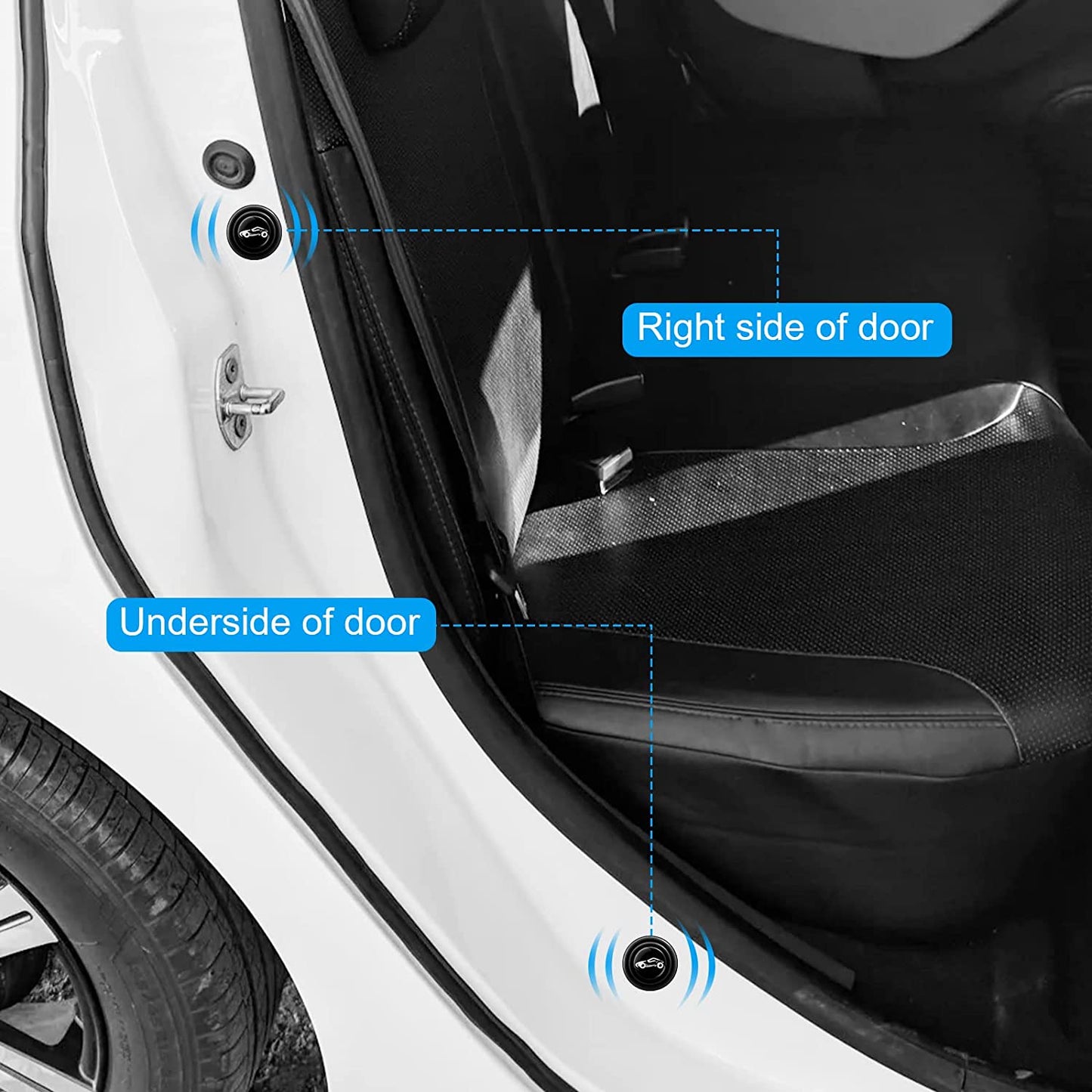 Poduszka na drzwi samochodowe o podwójnej ścieżce i wysokiej elastyczności ✨20 szt.✨