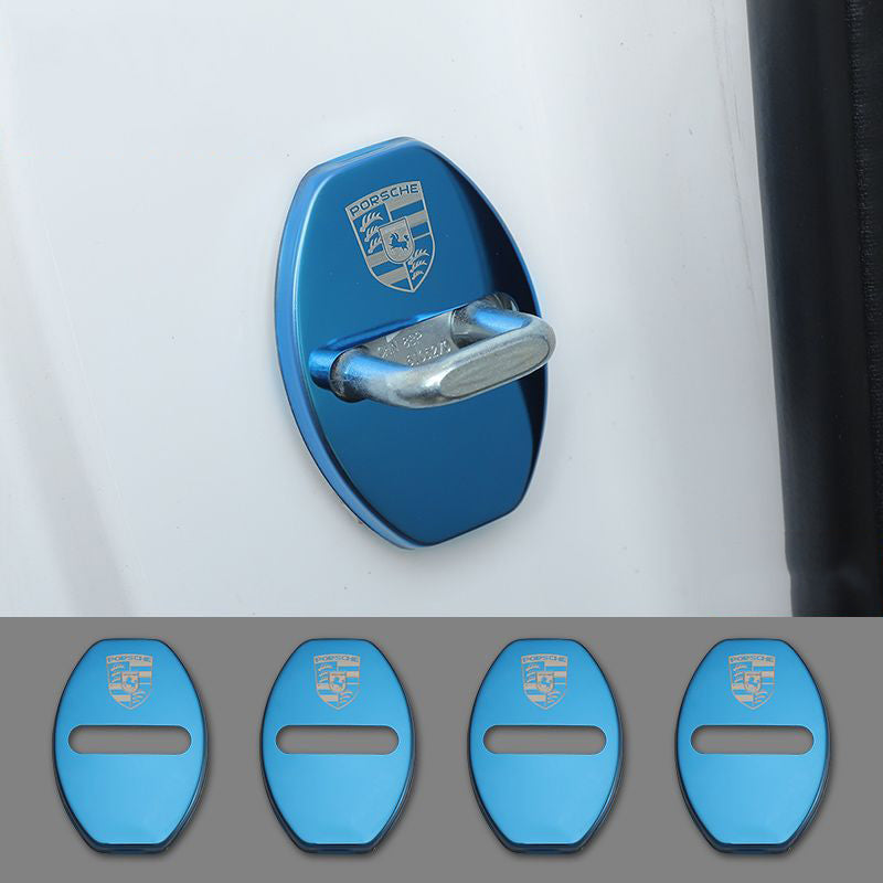 Gorąca wyprzedaż ✨50% zniżki ✨Osłona ochronna zamka drzwi samochodowych ze stali nierdzewnej, antykorozyjna🔥4 szt.🔥