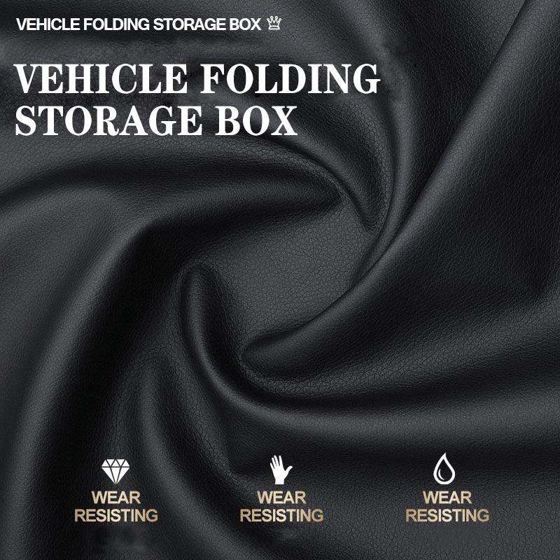 Skórzany schowek do bagażnika samochodowego