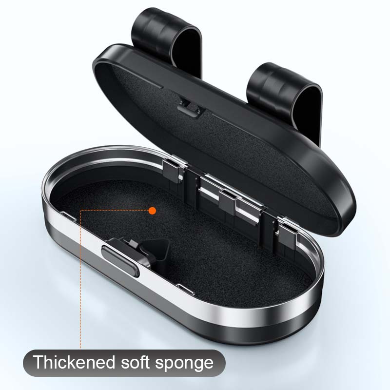 Lustrzane etui na okulary do samochodu