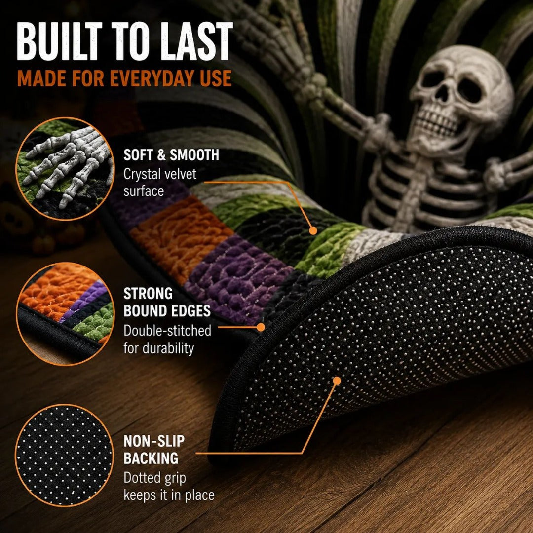 🎃👻 Dywan z iluzją optyczną 3D na Halloween | Realistyczny efekt, maksymalna atmosfera!