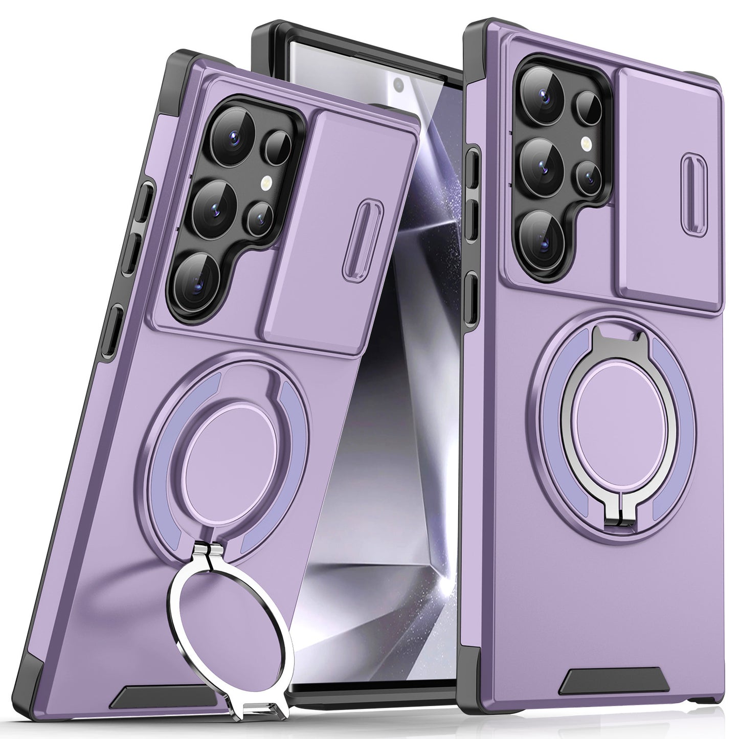 📱Etui z mierzalną, wysokiej jakości podpórką do Samsunga Galaxy S Series