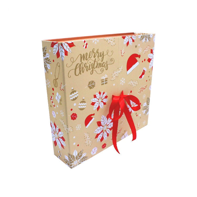 Różowy marmurowy kalendarz adwentowy 2025, 24-dniowe pudełko z odliczaniem do świąt Bożego Narodzenia