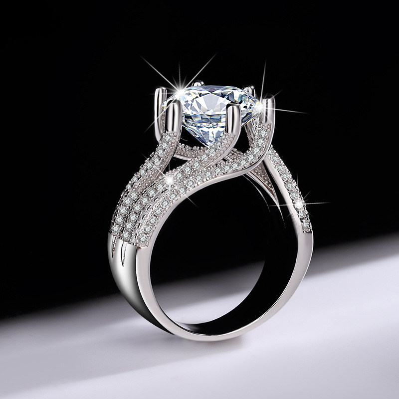 💖(OSTATNI DZIEŃ WYPRZEDAŻY - 80% ZNIŻKI) Pierścionek z diamentem Magnetology Moissanite DIYSTARTM 💍