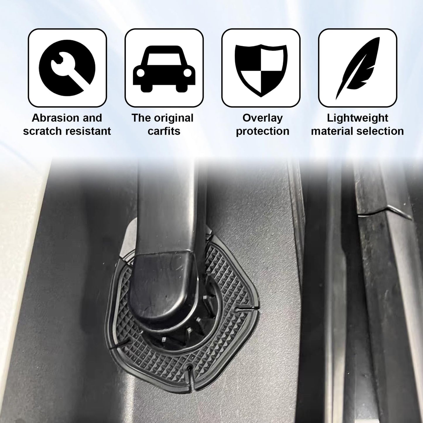 Silikonowe zabezpieczenie sworznia wycieraczki