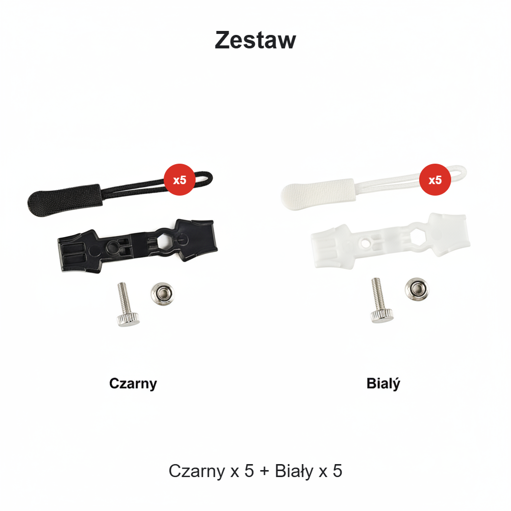💥 Kup więcej, otrzymaj więcej gratis! 🔧 Uniwersalny zestaw do naprawy zamków błyskawicznych