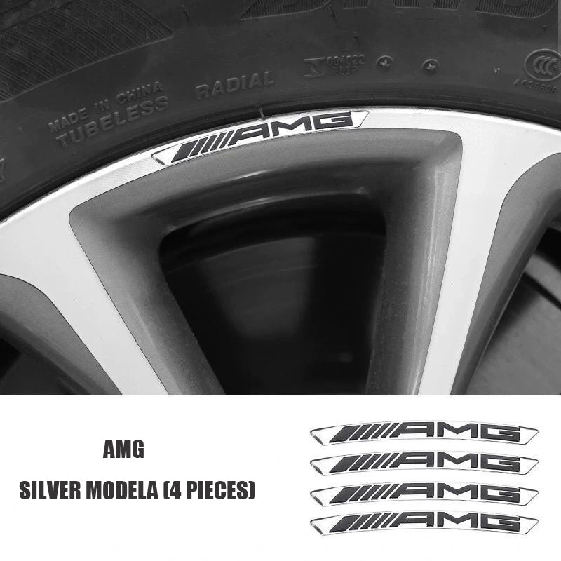 Gorąca wyprzedaż ✨50% zniżki ✨Naklejka 3D na felgę metalową z motywem osobowości (4 szt.)