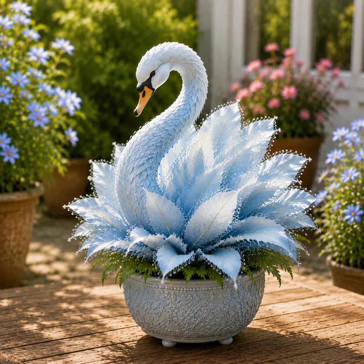🔥Huge Discounts!🦢 Rare Swan Flower Bulbss – Grow Your Own Dreamy Swan Lake Garden