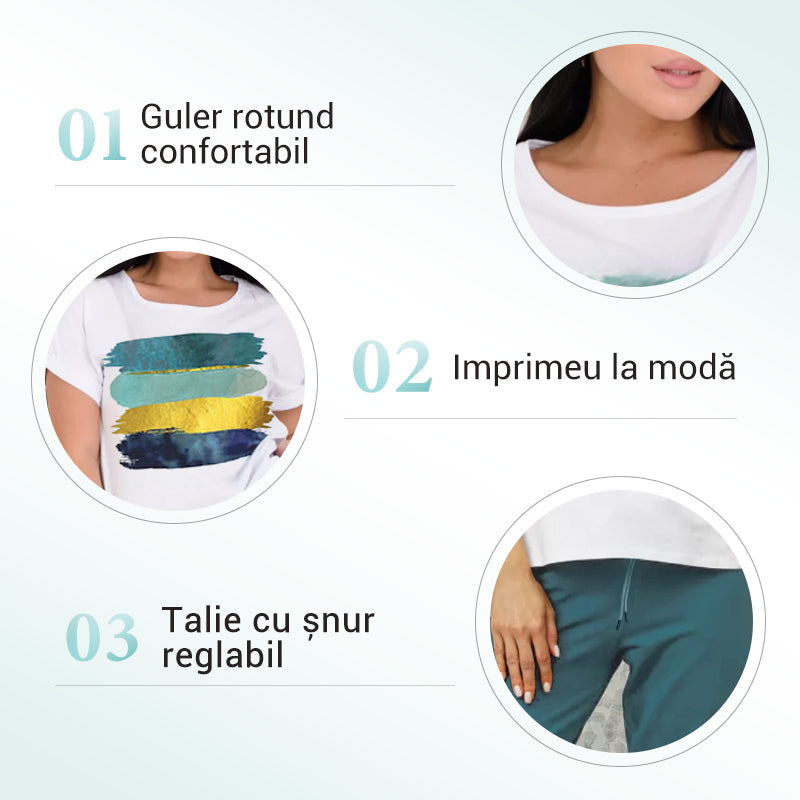 💥🍃 Elegancki, swobodny, dwuczęściowy komplet – wygodny i stylowy ✨