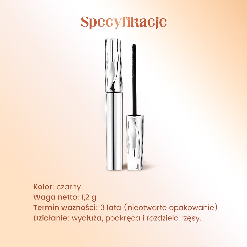 🔥Kup 1 otrzymaj 2 gratis✨Wodoodporny tusz do rzęs z włóknami