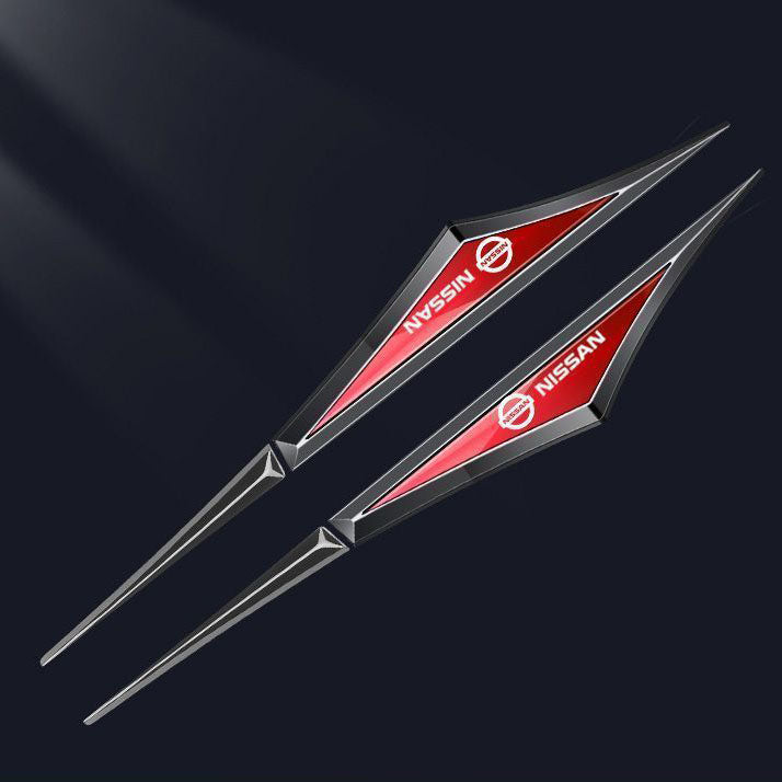 Kreatywne galwanizowane metalowe naklejki samochodowe✨2 szt.✨