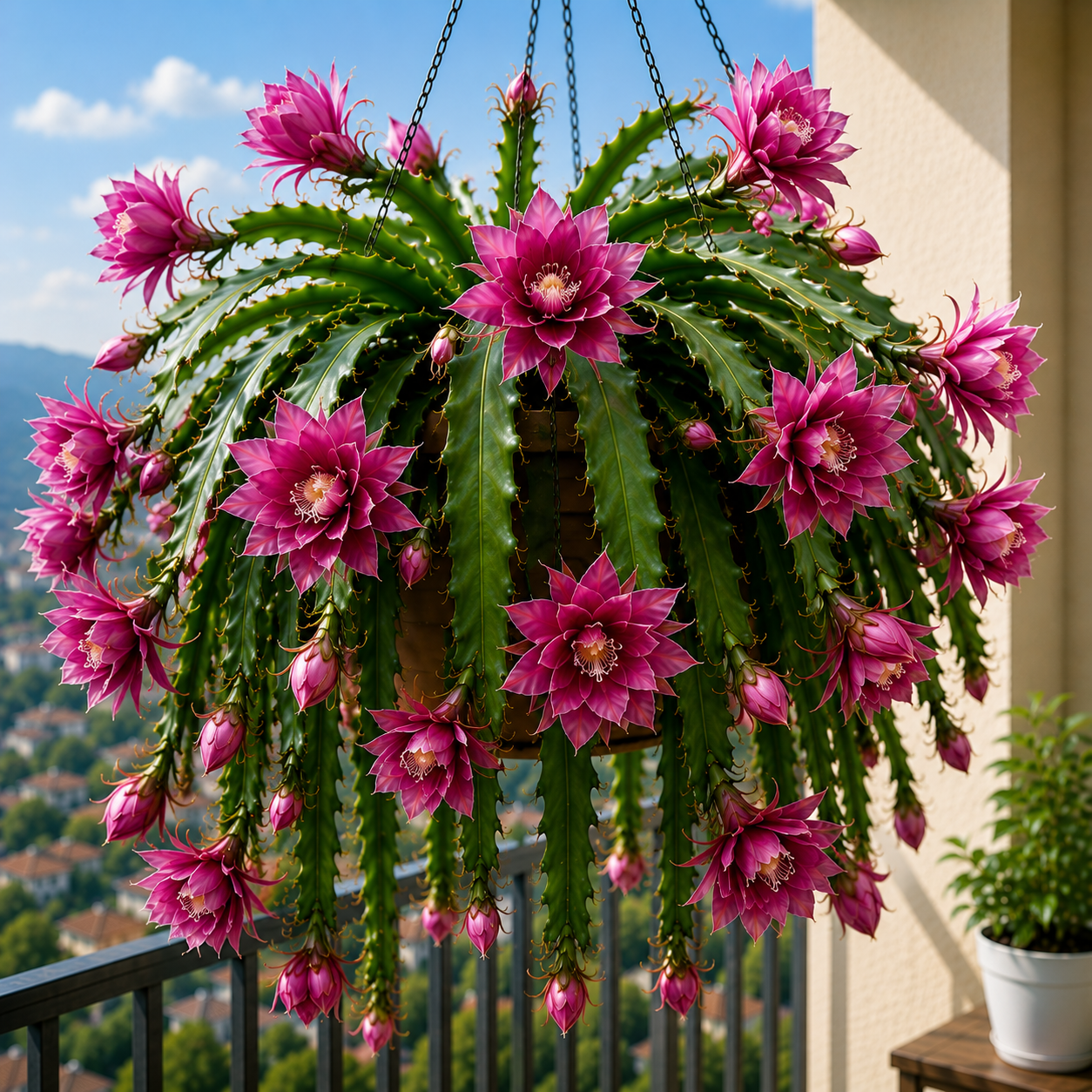 🌸 Rzadki kaktus storczykowy Epiphyllum – zachwycające egzotyczne kwiaty