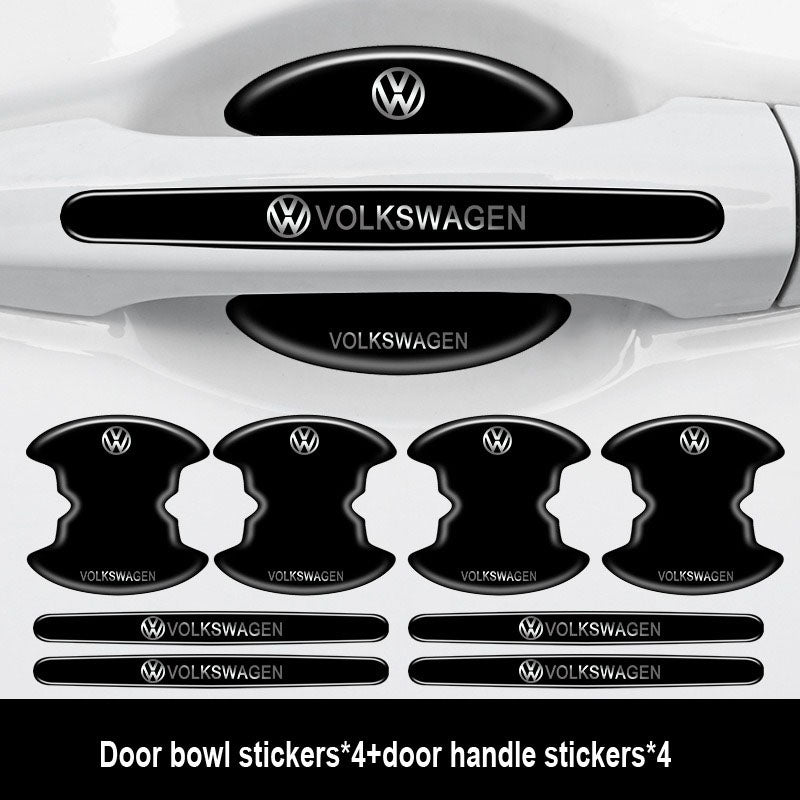 Zagęszczony klej do drzwi samochodowych z logo ✨8 szt.✨