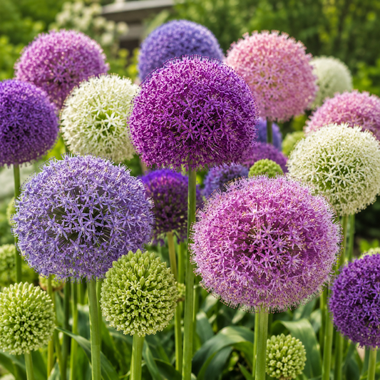 Allium Giganteum Ozdobny kwiat cebulowy