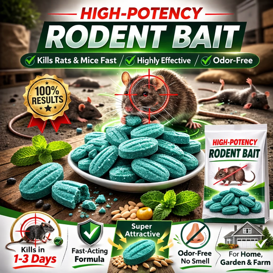 ✨Wysoce skuteczna przynęta na gryzonie✨🔥 KUP 1, DOSTAŃ 1 GRATIS! 🔥