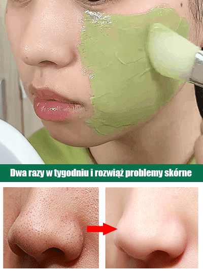 Maska bąbelkowa trawy śnieżnej