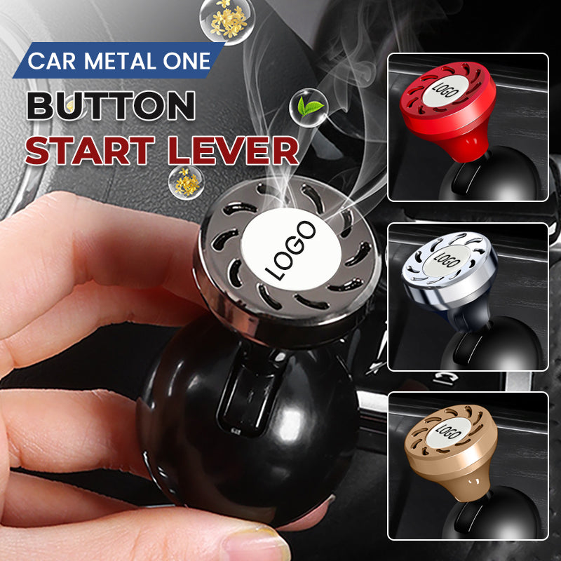 Dostosuj metalową dźwignię rozruchową samochodu z jednym przyciskiem