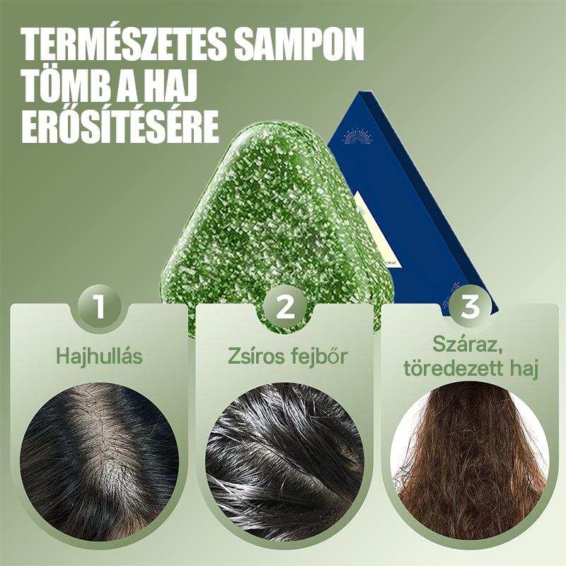 🌿 Naturalny szampon w kostce wzmacniający włosy 🌱🥰