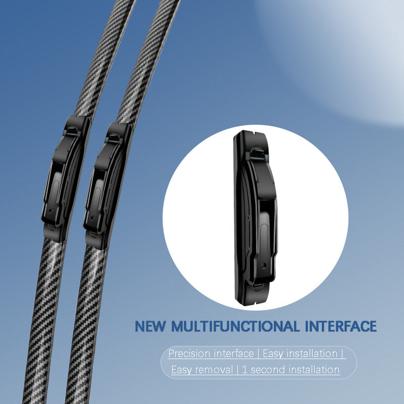 🌈 Ciche, bezkostne wycieraczki z włókna węglowego