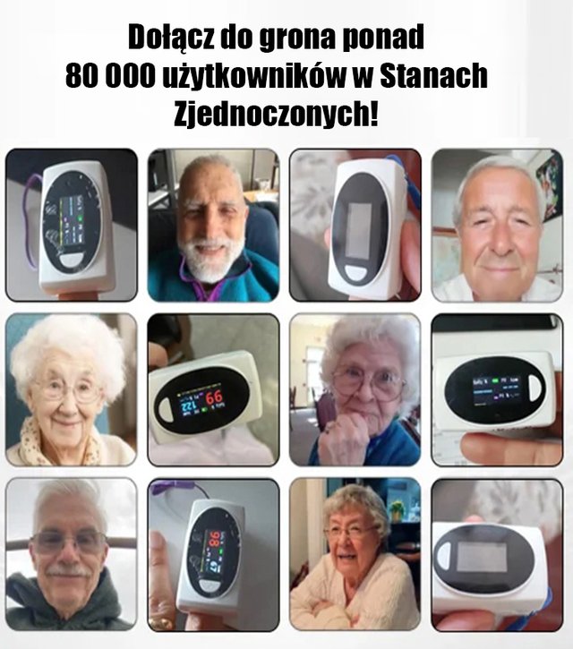 Zaawansowany pulsoksymetr z dokładnością 99%.