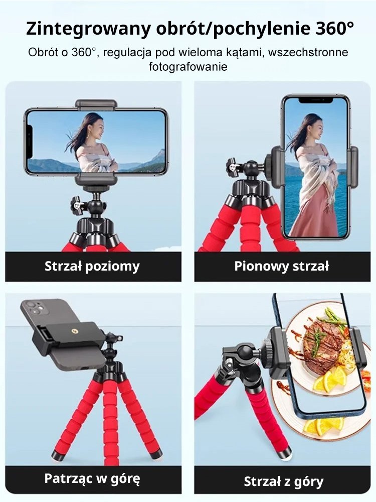 【Fotograficzny cud】Ośmiornica leniwa podstawka na telefon komórkowy