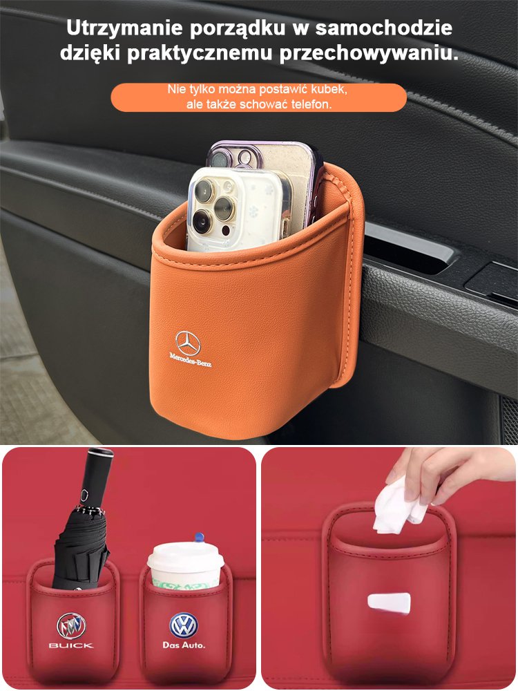 Uchwyt na kubek w drzwiach samochodu