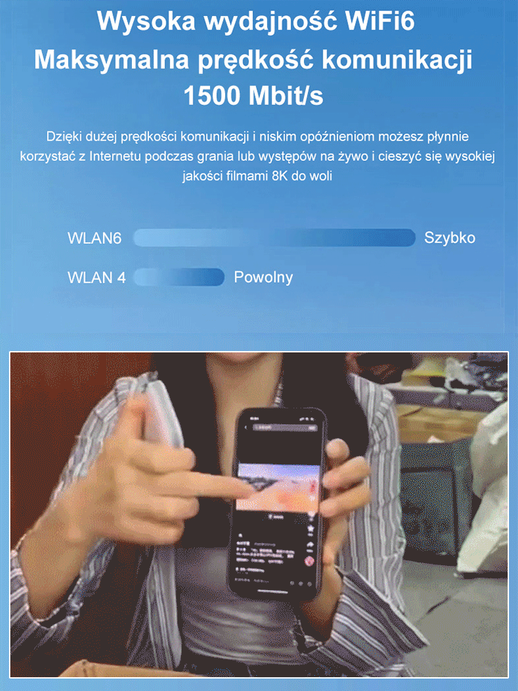 【Po wyjęciu z pudełka】 Nieograniczone szybkie przenośne Wi-Fi 5G