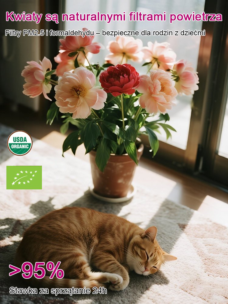 [Nasiona piwonii dwupłatkowej] Jedno nasiono, morze kwiatów