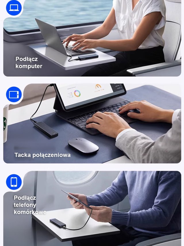 16TB Duża Pojemność Przenośny Mini Dysk SSD Type-C